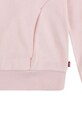 Levi's bluza copii SEASONAL HOODIE roz 4EM195