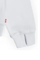 Детская кофта Levi's BATWING PATCH HOODIE белый 3EN102