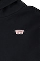 Κοριτσίστικα Παιδική μπλούζα Levi's BATWING PATCH HOODIE 3EN102 μαύρο