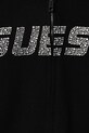 Κοριτσίστικα Παιδική βαμβακερή μπλούζα Guess J5GQ07.KCRP0.PPYA μαύρο