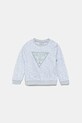 Дитяча бавовняна кофта Guess візерунок блакитний K5GQ00.KA6R4.PPYA