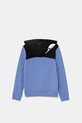 Dětská bavlněná mikina The North Face BACK LOGO RELAXED P/O HOODIE NF0A89HC0YI1 fialová SS25