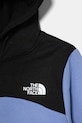 Κοριτσίστικα Παιδική βαμβακερή μπλούζα The North Face BACK LOGO RELAXED P/O HOODIE NF0A89HC0YI1 μωβ