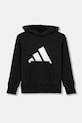 adidas bluza dziecięca z kapturem czarny JC7505