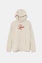 Puma bluza copii ESS SCRIPT Hoodie TR imprimeu bej 685806