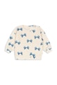 Konges Sløjd bluza dziecięca ITTY SWEAT SHIRT GOTS pozostałe beżowy KS102598.G