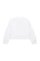 Детская хлопковая кофта Diesel STRASLIUM SWEAT-SHIRT J01826 белый SS25