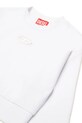 Девочка Детская хлопковая кофта Diesel STRASLIUM SWEAT-SHIRT J01826 белый