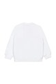 Дитяча бавовняна кофта Diesel SCACUORE SWEAT-SHIRT J02230 білий SS25