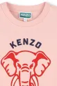 Κοριτσίστικα Παιδική βαμβακερή μπλούζα Kenzo Kids K61048.114.150 πορτοκαλί
