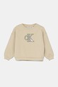 Calvin Klein Jeans bluza dziecięca aplikacja beżowy IG0IG02849.116.PPYA