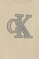 Dziewczynka Calvin Klein Jeans bluza dziecięca IG0IG02849.116.PPYA beżowy
