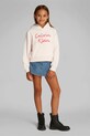 Calvin Klein Jeans gyerek felső nyomtatásos rózsaszín IG0IG02850.PPYA