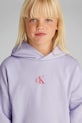 Calvin Klein Jeans bluza dziecięca IG0IG02855.PPYA fioletowy