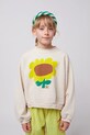 Дитяча бавовняна кофта Bobo Choses Sunflower бавовна бежевий 125AC041