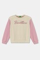 Detská bavlnená mikina United Colors of Benetton bavlna béžová 3J68C10MX.G.Seasonal