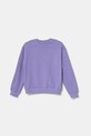 Дитяча бавовняна кофта United Colors of Benetton 3J68C10MX.G.Seasonal фіолетовий SS25