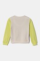 United Colors of Benetton hanorac de bumbac pentru copii 3J70G10HX.P.Seasonal roz SS25