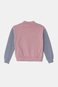 United Colors of Benetton hanorac de bumbac pentru copii 3J68C504N.G.Seasonal roz SS25