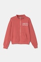 United Colors of Benetton hanorac de bumbac pentru copii print roz 3J68C504N.G.Seasonal