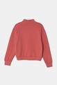United Colors of Benetton hanorac de bumbac pentru copii 3J68C504N.G.Seasonal roz SS25