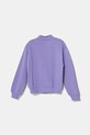 Детская хлопковая кофта United Colors of Benetton 3J68C504N.G.Seasonal фиолетовой SS25