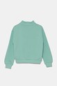 United Colors of Benetton hanorac de bumbac pentru copii 3J68C504N.G.Seasonal turcoaz SS25