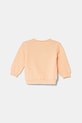 United Colors of Benetton hanorac de bumbac pentru copii 3J68G10J0.P.Seasonal portocaliu SS25