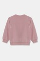 Fete United Colors of Benetton hanorac de bumbac pentru copii 3J68G10J0.P.Seasonal roz