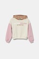 United Colors of Benetton hanorac de bumbac pentru copii print bej 3J68C204D.G.Seasonal