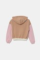 United Colors of Benetton hanorac de bumbac pentru copii 3J68C204D.G.Seasonal bej SS25