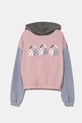 Детская хлопковая кофта United Colors of Benetton с капюшоном розовый 3J68C204D.G.Seasonal