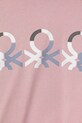 Девочка Детская хлопковая кофта United Colors of Benetton 3J68C204D.G.Seasonal розовый