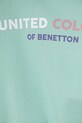 Dziewczynka United Colors of Benetton bluza bawełniana dziecięca 3J68C204D.G.Seasonal turkusowy
