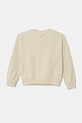 United Colors of Benetton bluza bawełniana dziecięca 3PQMC10MU.G.Seasonal beżowy SS25