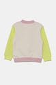Детская хлопковая кофта United Colors of Benetton 3J70G503N.P.Seasonal розовый SS25