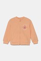 Детская хлопковая кофта United Colors of Benetton узор оранжевый 3J70G503N.P.Seasonal