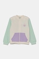 Дитяча бавовняна кофта United Colors of Benetton візерунок фіолетовий 3J70G503N.P.Seasonal