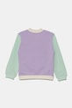 Дитяча бавовняна кофта United Colors of Benetton 3J70G503N.P.Seasonal фіолетовий SS25