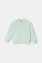 Dětská bavlněná mikina United Colors of Benetton potisk tyrkysová 3J70G503N.P.Seasonal