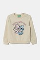 Дитяча бавовняна кофта United Colors of Benetton x Disney бавовна бежевий 3PQMG10HP.P.Seasonal