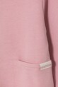 Fete United Colors of Benetton hanorac de bumbac pentru copii 3UNIG10IO.P.Seasonal roz