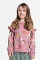 Дитяча кофта Coccodrillo з еластаном рожевий WC5143103DGK