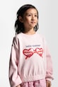 Coccodrillo bluza bawełna różowy WC5132101HGK