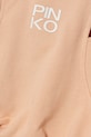 Dziewczynka Pinko bluza bawełniana dziecięca KFFE002.C.FT002 pomarańczowy