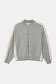 Elisabetta Franchi hanorac de bumbac pentru copii EFFE139.0.FF002 gri SS25