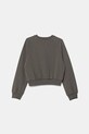 United Colors of Benetton gyerek melegítőfelső pamutból 3J70C10O2.G.Seasonal szürke SS25
