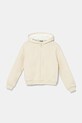 Детская хлопковая кофта United Colors of Benetton с капюшоном бежевый 3UNIC504T.G.Seasonal
