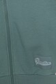 Fete United Colors of Benetton hanorac de bumbac pentru copii 3UNIC504T.G.Seasonal turcoaz