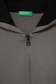 Девочка Детская хлопковая кофта United Colors of Benetton 3UNIC504T.G.Seasonal серый